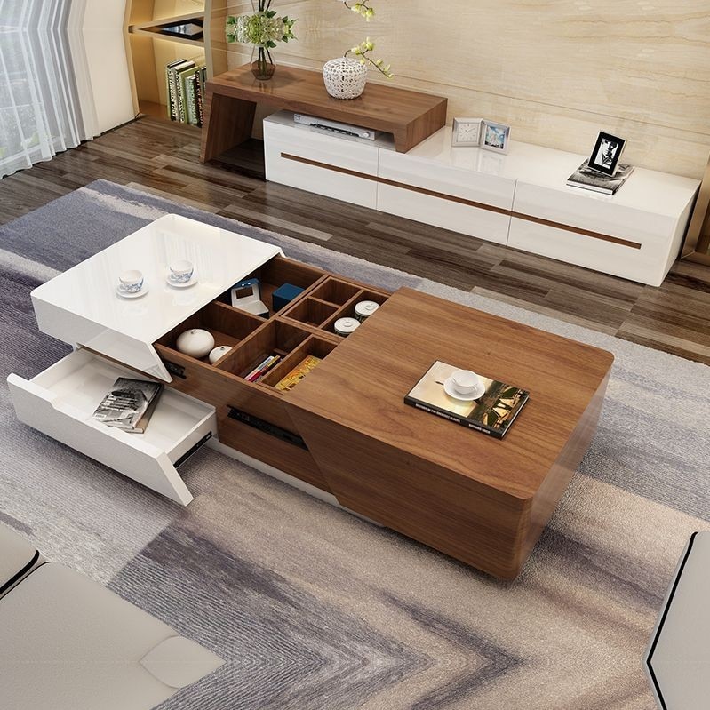 4_K-STAR-Modern-Minimalist-White-Painted-Coffee-Table-Fashion-Wood-Grain-Stretchable-Living-Room-Coffee-Table